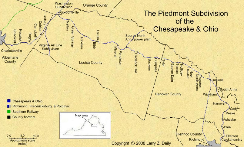 Piedmont Sub Image Map