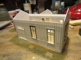 Campbell Depot Model Front Wall