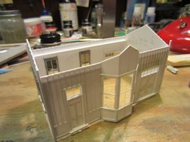 Campbell Depot Model Front Wall
