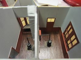 Campbell Depot Model Interior
