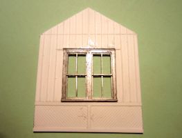 Campbell Depot Model Front Wall