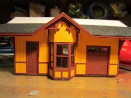 Campbell Depot Model Start of Shingling