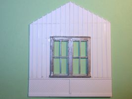 Campbell Depot Model End Wall
