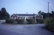 Street side of the Doswell depot