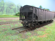 B end of the finished car.