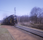 Freight train passing through Doswell