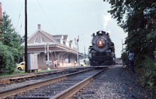 2-8-4 2716 in Orange